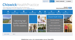Desktop Screenshot of chiswickhealthpractice.co.uk
